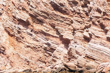 Stone pattern. Sandstone red rocks.