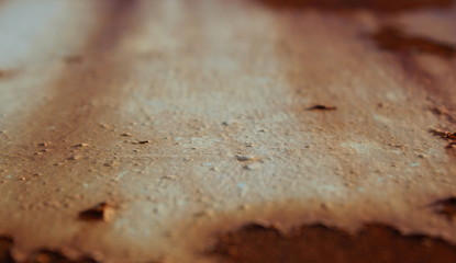 Ruggine su parete in metallo