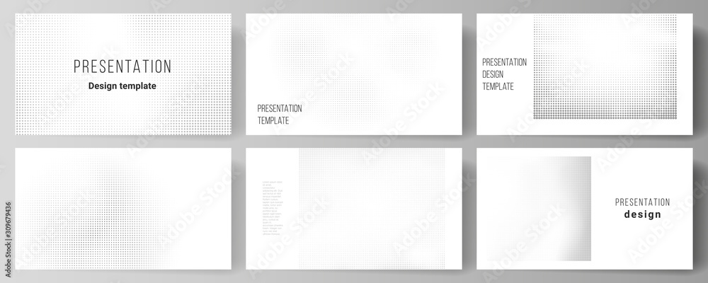 Poster vector layout of presentation slides design business templates, multipurpose template for presentati