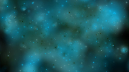 Abstract background imitating plankton underwater
