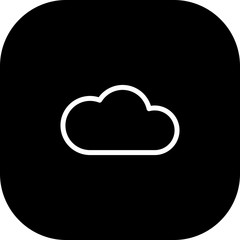 Cloud Icon With White Background
