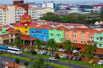 Colon is a sea port on the Caribbean Sea coast of Panama