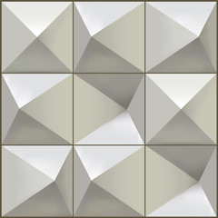 Seamless vector geometric tile. Modern clean square ceramic.