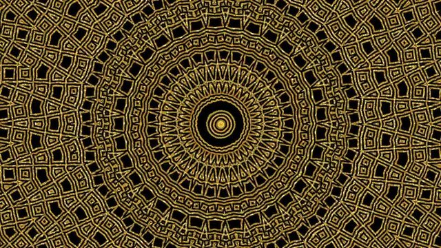 Animated african pattern VJ loop