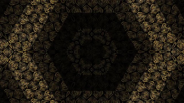 Animated african pattern VJ loop