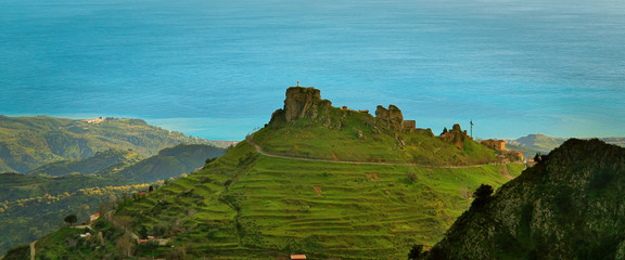 Bova, an ancient city of Greek origin located in Calabria.