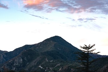 Smaller Peak looking South from Mount Baldy