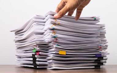 Hand on Stack overload document report paper
