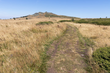 Autumn view of Vitosha Mountain, Bulgaria