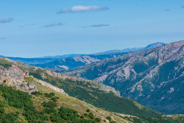 Naklejka premium Mount Healy Alaska Landscape Photography, Denali National Park, Pacific North West Mountains