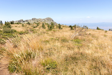 Autumn view of Vitosha Mountain, Bulgaria