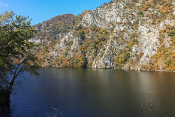 Krichim Reservoir at Rhodopes Mountain, Bulgaria