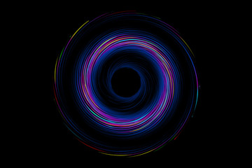 Abstract colorful whirlpool shape diagram. Design material element background pattern.