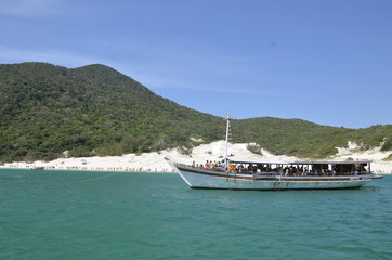 Obraz premium yacht in the sea