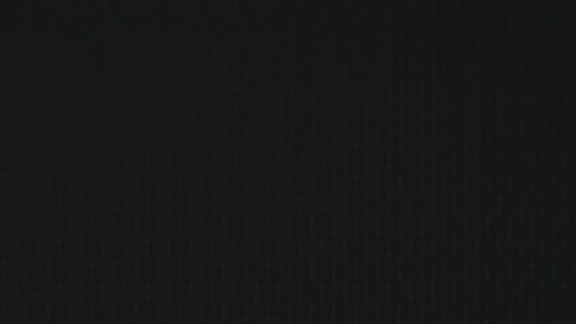 Typing of phrase with green letters on black background. After knock knock phrase people's name follow.