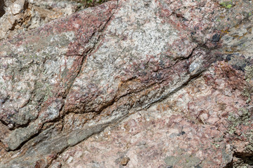 Quartz Mica Rock Detail
