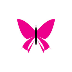 Obraz na płótnie Canvas Beauty Butterfly icon design