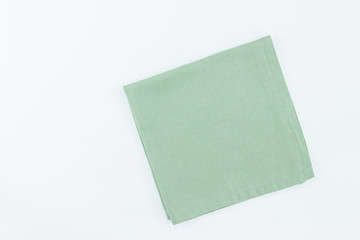 Cell napkin isolated on white background.