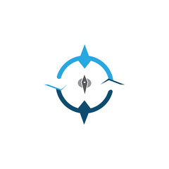  compas logo and symbol vectors