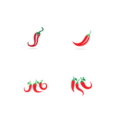 CHILI LOGO TEMPLATE SYMBOL VECTOR ICON