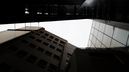 Sydney, Australia - December 14, 2019: Exterior of buildings at the University of Technology Sydney.