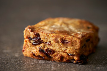 Sweet dried fruits and nuts bread