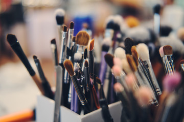 Makeup brushes