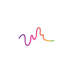 Fototapeta premium soundwave illustration logo icon vector template.