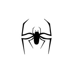 spider ilustration logo vector template