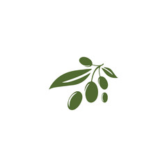 Fototapeta na wymiar Olive logo template vector icon illustration design