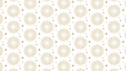 Pattern design of fireworks for new year eve or new year party. Decorative pattern design. Modern pattern background design