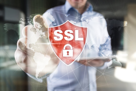 SSL Secure Sockets Layer, a computing protocol. Security of data sent via the Internet by using encryption.