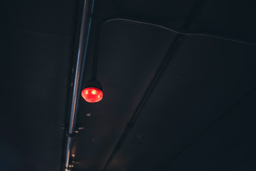 Smart car parking tracking system in mall with lights signals to track, indicated and navigate car...