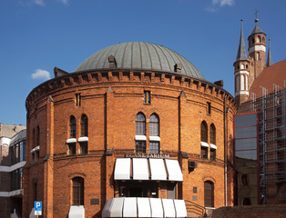 Planetarium in Torun. Poland