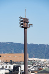 屋外スポーツ施設照明塔