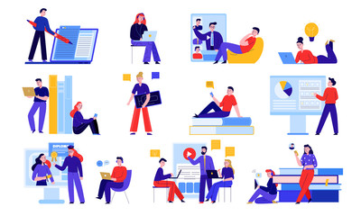 Online Education Set