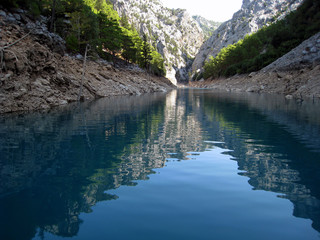 lake in the mountains