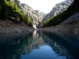 lake in the mountains