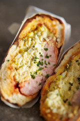 baked potato with cheese