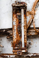 old abandoned and forgotten factory