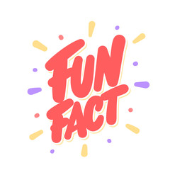 Fun fact. Vector lettering.