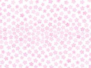 散り桜-ピンク-背景