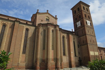 Piemonte Italia Asti cattedrale del centro storico