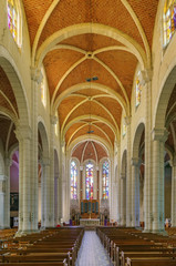 Obraz premium Basilica of the Sacred Heart, Bourg-en-Bresse, France