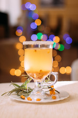 tea in glass