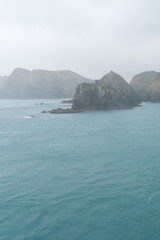 Fototapeta na wymiar Cook Strait Ferry in New Zealand 