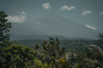 Fototapeta premium Mount Agung, a vulcano at Bali