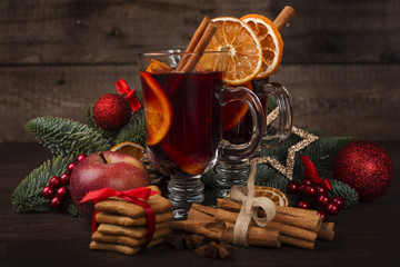 Mulled wine for Christmas