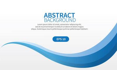 Fototapeta premium Blue background vector illustration lighting effect graphic for text and message board design for Brochure, AnnualReport, Magazine, Poster, Corporate Presentation, Portfolio, Flyer, infographic,