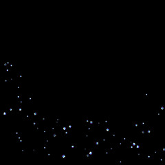 Rainbow, iridescent rectangle, shiny confetti.